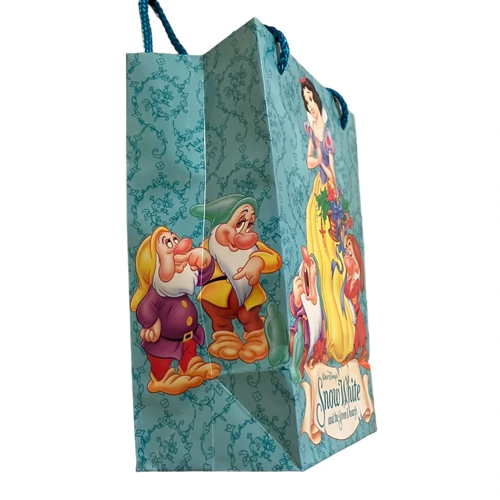 Vintage Disney Snow White & The Seven Dwarfs Gibson Greetings Gift Bag